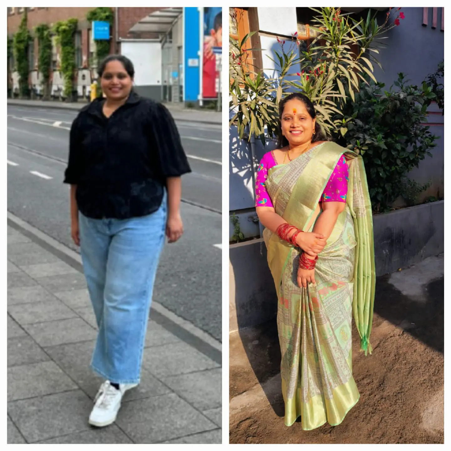 Revathi before and after transformation